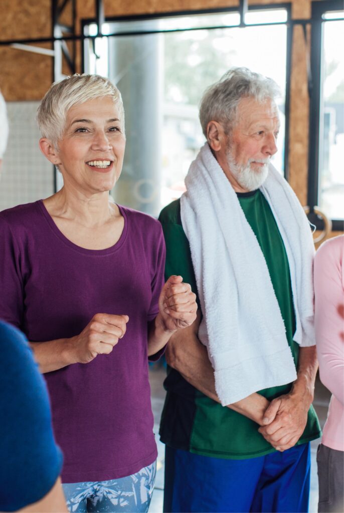Ältere Menschen beim Sport - TSG Berlin Steglitz